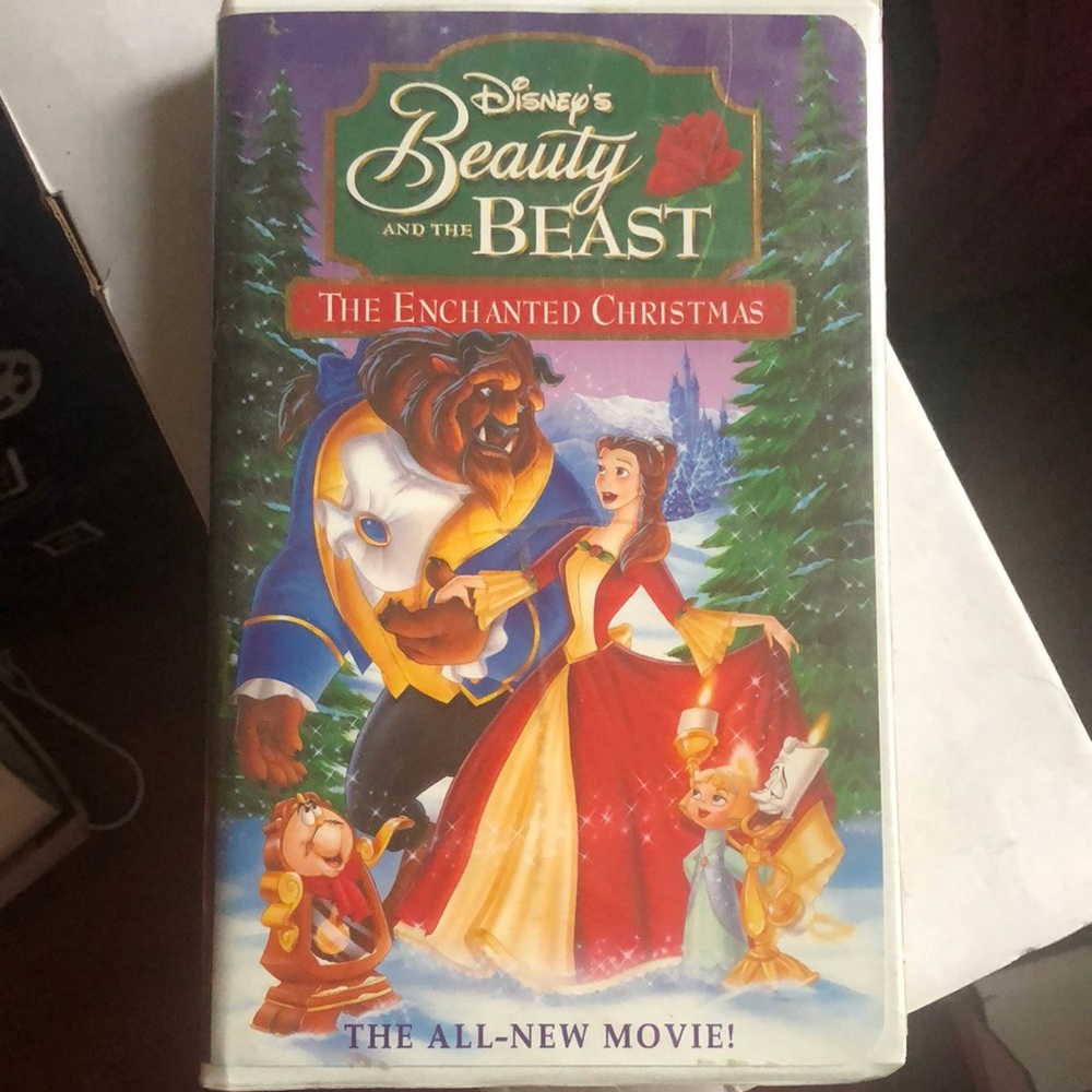 Beauty and the Beast The enchanted Christmas VHS